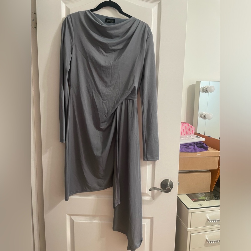 Draped dress